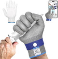 Cut Resistant Work Gloves for Women and Men,Comfortable, 100% Food Grade Kitchen Cooking Hand Protection; Ambidextrous Safety Gear for Cutting(Size: 7/Small)