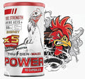 New Thunder Max Vitamins Health Supplement Capsules Rooster Booster Chicken Increasing Energy Formula Feed Cock, Good Breeding, Stronger & More Power, Healthy 90 Capsules Hen Food