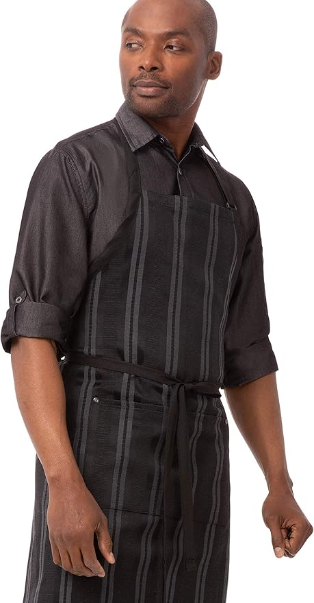 Chef Works Unisex Presidio Bib Apron