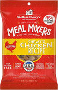 Stella & Chewy's Freeze-Dried Raw Chicken Meal Mixers- Dog Food Topper and Mixer - Made with 95% Cage-Free Chicken, Organs & Bone - Perfect for Picky Eaters - Grain-Free - 1oz (Pack of 6)