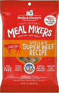 Stella & Chewy's Freeze-Dried Raw Beef Meal Mixers- Dog Food Topper and Mixer - Made with 95% Grass-Fed Beef, Organs & Bone - Perfect for Picky Eaters - Grain-Free - 1 oz