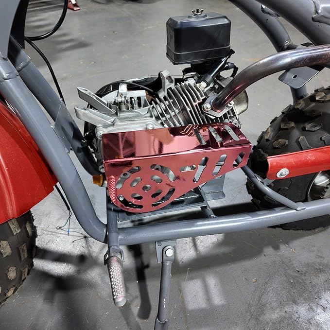 Mini Bike Clutch Cover Chain Guard for Predator 212 224cc 196cc GX160 Engine Coleman CT200U CT200U-EX BT200X CT100U CC100X Baja MB200 Doodlebug DB30 Motovox MBX10 MBX11 Parts