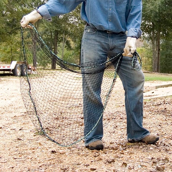 Animal Throw Net - 4' Diameter Net - 1" Mesh Size