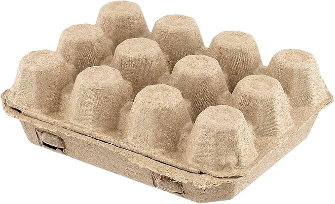 70 Pack Quail Egg Cartons, 12 Count Egg Storage Containers Holder Bulk 9 X 5 X 2 Inches Quail Egg Holder Container For Home Kitchen Refrigerator Farmhouse