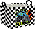 Rectangle Kids Baskets Car Basket Cute Storage Bin Organizer Boys Box for Room Decor Gift Basket(Racing car)