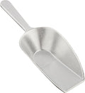 Winco Aluminum Utility Scoop with Flat Bottom, 7-Ounce