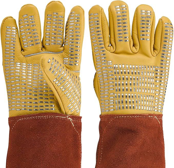 Vet-Pro "The Forester" Leather/Kevlar Handling Gloves