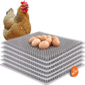 Kalolary 6 Pack Washable Chicken Nesting Pads for Chicken Coop, Silicone Nesting Box Pads for Chickens Bedding, Reusable Chickens Coop Accessories for Hens Laying Eggs, Easy to Clean
