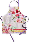 Maison d' Hermine 100% Cotton Apron for women with Pocket Kitchen Chef Apron for Men Cooking Easter Decorations