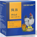Premium Dried Black Soldier Fly Larvae for Chickens 5LBS - Superior to Mealworms - 85X More Calcium Than Meal Worms - Molting & Laying Hens Supplement - Non-GMO BSF Larvae Treats for Ducks