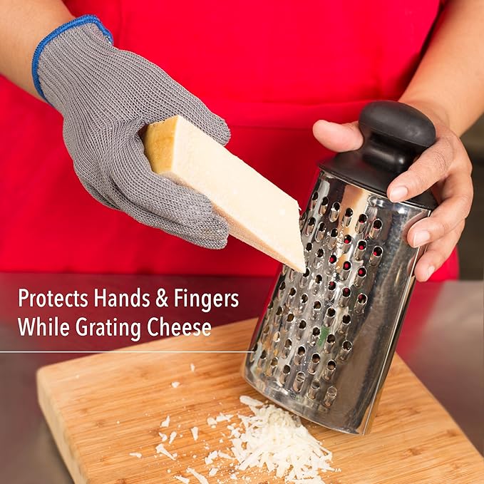 Honeywell Cut-Resistant Stainless Steel Fillet Glove, Large (RWS-57046) Pack of 1