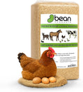 Hemp Animal Bedding 5 Lbs = 25.5 Liters of Natural Ground Hurds - Super Absorbent- DUST Free- for Your Horse, Chicken, Rabbit, Reptile, Hamster, Cage Coop or CAT Litter - USA Grown - Carbon Negative