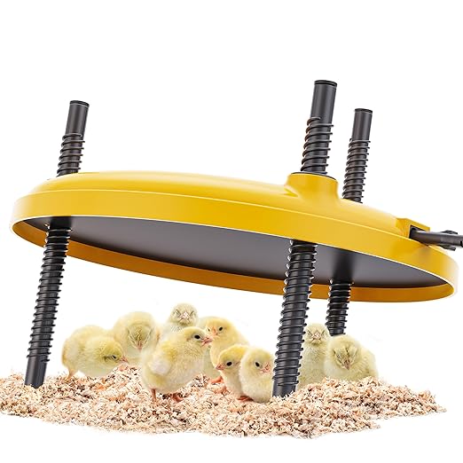 Chick Heat Plate-Chicken brooder, Chicken Coop Heater 35W 12''x12'' with Adjustable Temperature, Safe Heating Plate for Baby Chicks and Poultry Warmth