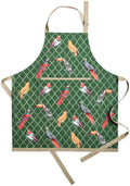 Maison d' Hermine 100% Cotton Apron for women with Pocket Kitchen Chef Apron for Men Cooking Easter Decorations