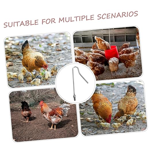Poultry Catching Tool Heavy Duty Chicken Catcher Hook for Geese Animals Construction for Efficient Farm Animal Safety Focused Equipment
