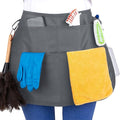 5-Pocket Waterproof Professional Cleaning Apron. Made for Pro Cleaners. Like a Cleaning Caddy Around Your Waist