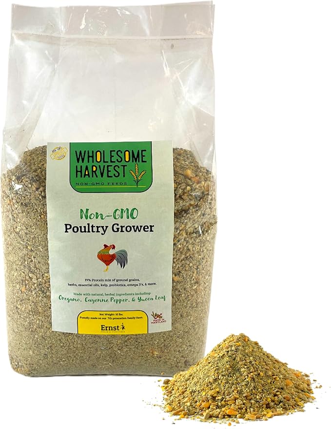 Non-GMO Pastured Poultry Grower 19% for Growing Chickens and Ducks - 10 lbs