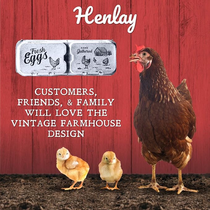 Half Dozen Empty Egg Cartons- Bulk 50 Full Dozen Can Split to 100 Half Dozen Size- Securely Holds 6 or 12 Extra Large Eggs
