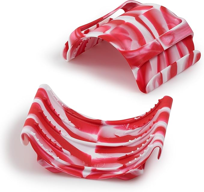 Silicone BBQ & Kitchen Mitt - 2pk Set (Camo Red, Small/Medium)