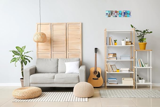 Retro Tin Metal Sign Statement Farmhouse Bathroom Wall Decor for Home Vintage Bar or Dorm Unique Gift Idea for Friends 4x16 in