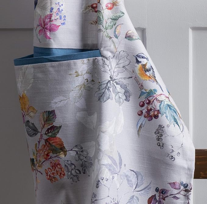 Maison d' Hermine 100% Cotton Apron for women with Pocket Kitchen Chef Apron for Men Cooking Easter Decorations