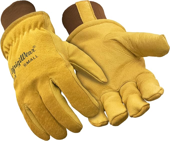 RefrigiWear Insulated Goatskin Leather Gloves, -10°F Comfort Rating