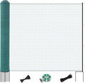 SUNYRISY Garden Mesh Fence Temporary Safety Fencing, 40in x 164ft Garden Fence Animal Barrier with Steel Stakes, Fencing Netting for Construction Backyard Chickens Dog Poultry Deer