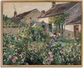 Colorful Farmhouse Painting Rustic Wildflower Prints Farmhouse Botanical Pictures Countryside Canvas Wall Art Farmhouse Wildflower Painting Nature Scenery Pictures Rustic Antique Wall Art 8x10in Framed
