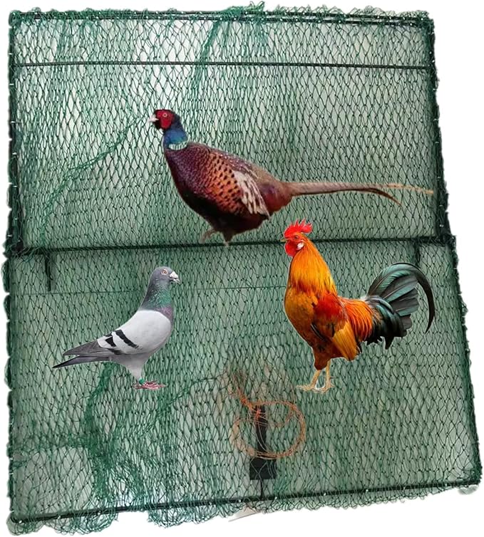 Large Spring Domestic Bird Trap Dird Net Trap Outdoor Camping Hunting Cage Tools,The breeding Hunting Animal Traps