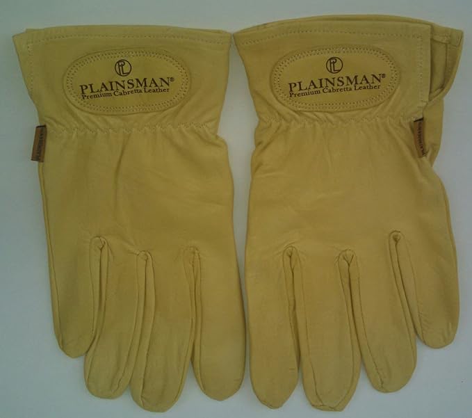 Plainsman Goatskin Cabretta Leather Gloves S-XL