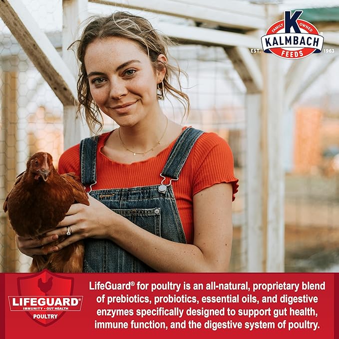 Kalmbach Feeds 17% Organic Crumbles Feed for Layer Chickens, 50 lb Bag