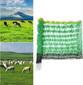 Electric Fence Netting, 49.56" x 164' L Chicken Fence Portable Livestock Nets Mesh Larger Animals Electric Fencing Electric Fence Kit for Goats, Sheep, Lambs, Hogs