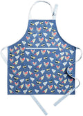 Maison d' Hermine 100% Cotton Apron for women with Pocket Kitchen Chef Apron for Men Cooking Easter Decorations