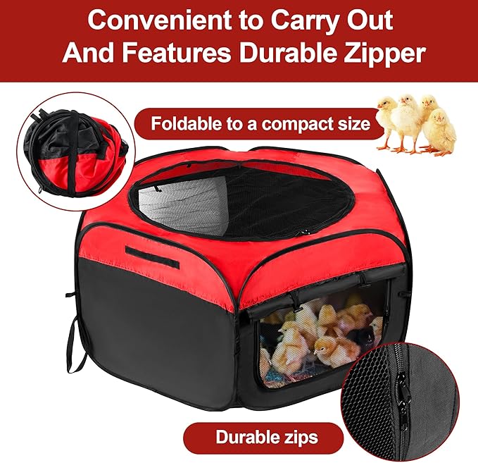Brooder Box for Chicks, Chicken Brooder Box Starter Brooder Kit