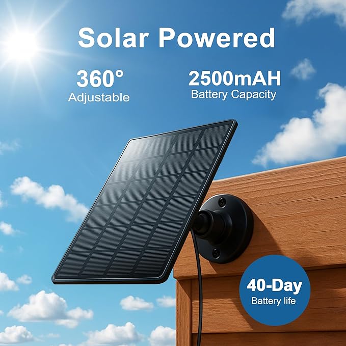 Automatic Chicken Coop Door, Solar Powered Roll-Up Chicken Door with Light Sensor, Timer & Manual Mode, 2500mAh Battery, USB-C Backup, Aluminum Frame, Anti-Pinch, for Chicken Coop Size:13.2''x8.9''