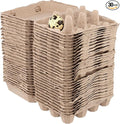 30 Pack Quail Egg Pulp Cartons, 12 Count 3x4 Dozen Quail Egg Cartons Holder Container for Home Kitchen and Farmhouse, 9 x 5.3 x 1.6 inch
