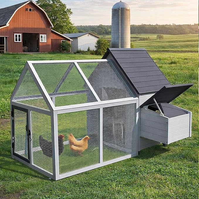 8in x 25ft Hardware Cloth Chicken Wire - 1/4 Inch 23 Gauge Hot Dipped Galvanized After Welding Welded Wire Mesh, Rust-Proof Fencing for Gardens, Chicken Coops & Poultry Netting