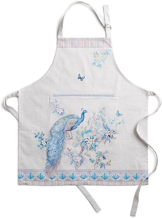 Maison d' Hermine 100% Cotton Apron for women with Pocket Kitchen Chef Apron for Men Cooking Easter Decorations