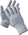 G & F 57100M CUTShield Classic level 5 Cut Resistant Gloves for Kitchen,Food Grade Cut Resistant Gloves, Medium.,Grey