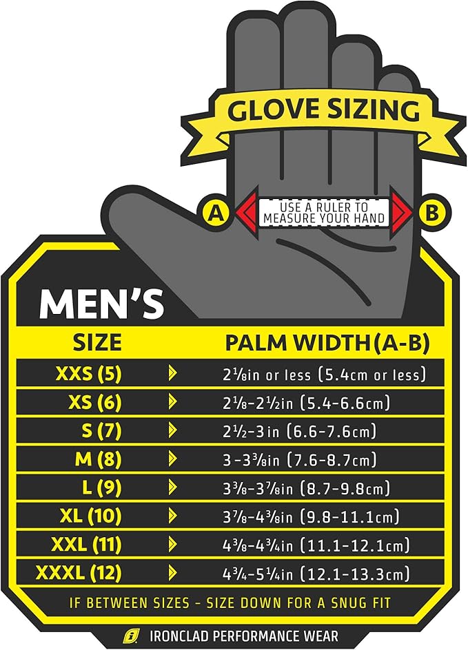 Ironclad RWC2-05-XL Ranchworx Cowboy Glove, X-Large Light Brown