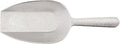 Winco Aluminum Utility Scoop with Flat Bottom, 16-Ounce