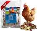 JUSONEY 8 OZ Nesting Herbs for Chicken Coop, Premixed 8 Dried Herbs Nesting Pads for Chicken Coop, Promotes Egg Production