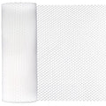 White Plastic Chicken Wire Mesh Fencing- 16in x 40ft Plastic Chicken Wire for Floral Arrangements, Poultry, Animal Barrier, Gardening