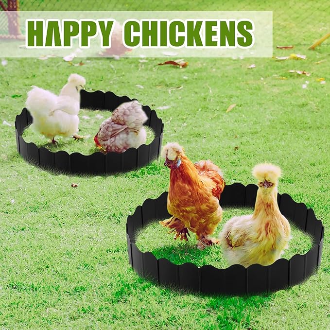 2 Set Chicken Dust Bath Tub Coop Lime Accessories Chicken House Cleaner Container Roost Poultry Nesting Herbs Container for Essential Coop Accessory (36.4'' x 5.5'')