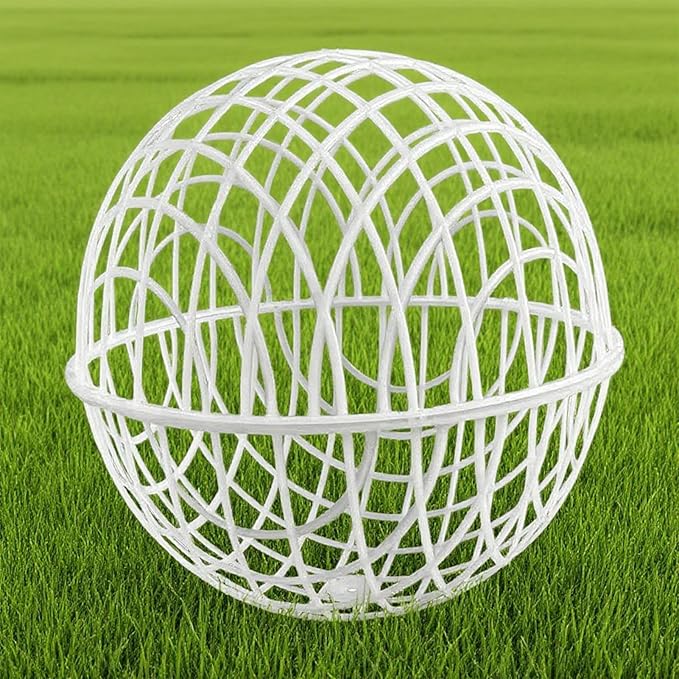3 Pieces Ball-Shaped Movable Chicken Coop Chicken Balls Cage Farm Outdoor Rolling Bunny Duck Hutch Safe Walking Net Preventing Dog Bites Trampled by Horse