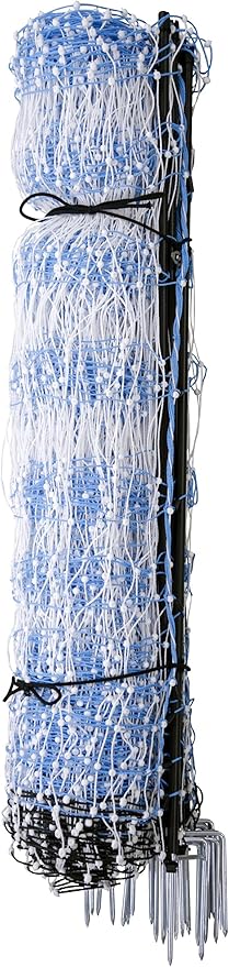 Starkline Standard Electric Poultry Netting 42" x 82' (11/42/3) Electric Chicken Fencing for Backyards, Homesteads, Farms, and Ranches