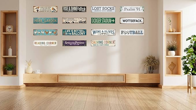Today’s Adventures Tomorrow’s Memories Metal Sign 4x16in Inspirational Plaque for Living Room Wall Decor
