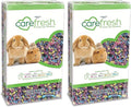Carefresh 99% Dust-Free Confetti Natural Paper Small Pet Bedding with Odor Control, 23 L (Pack of 2)