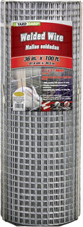 YARDGARD – 1 Inch Mesh Welded Wire Fence – 36 Inches by 100 Feet – 16 Gauge Galvanized Steel – for Garden Protection | Animal Enclosures | Property Fencing