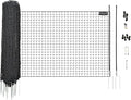RentACoop Non-Electric Black Boundary Fence 48" x100' - Suitable for Chickens or Other Animals